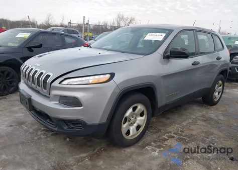 2016 Jeep Cherokee Sport from USA, damaged, VIN 1C4PJMAB9GW295464